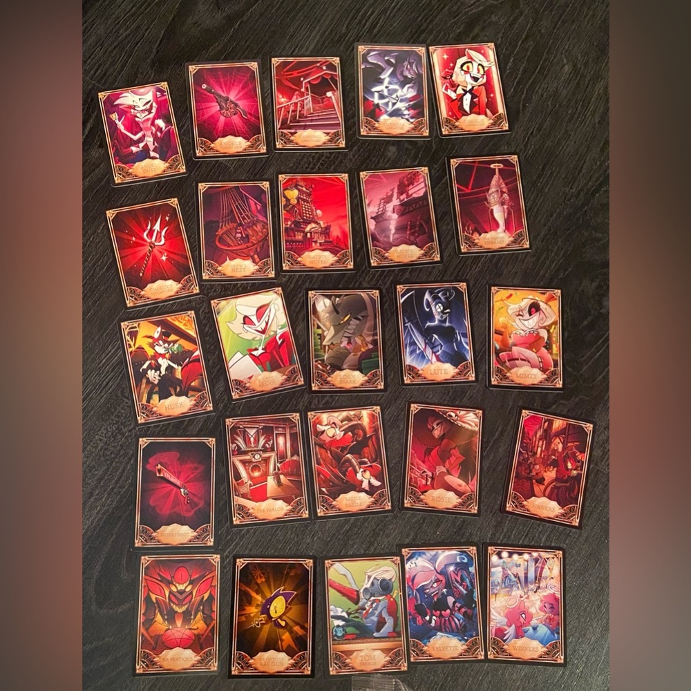 Lot of Hazbin Hotel 1st Edition Cards